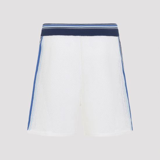 26SS 카사블랑카 숏팬츠 MSS26KW130601 WHITE BLUE - CASABLANCA