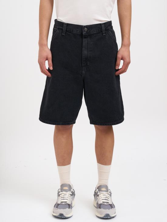 26SS 칼하트 WIP 숏팬츠 NI0320268906 Black