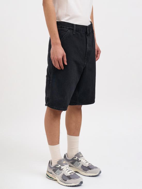 26SS 칼하트 WIP 숏팬츠 NI0320268906 Black - CARHARTT WIP