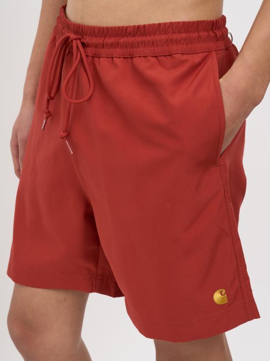 26SS 칼하트 WIP 숏팬츠 NI0350623NUXX Red - CARHARTT WIP