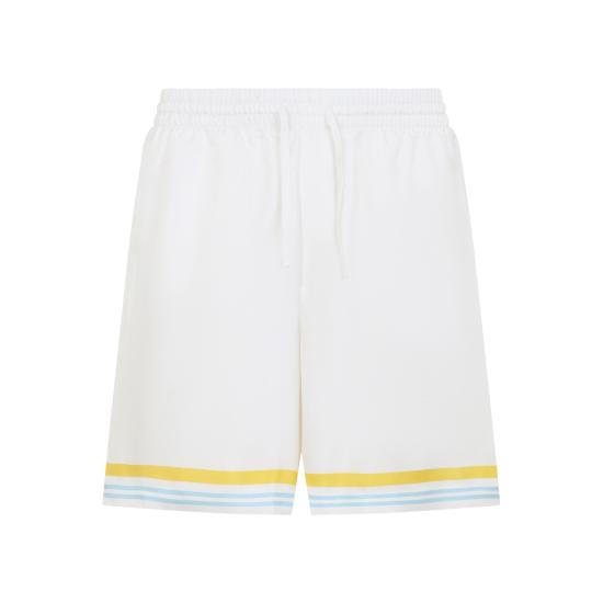 26SS 카사블랑카 숏팬츠 MSS26TR39909 WHITE - CASABLANCA