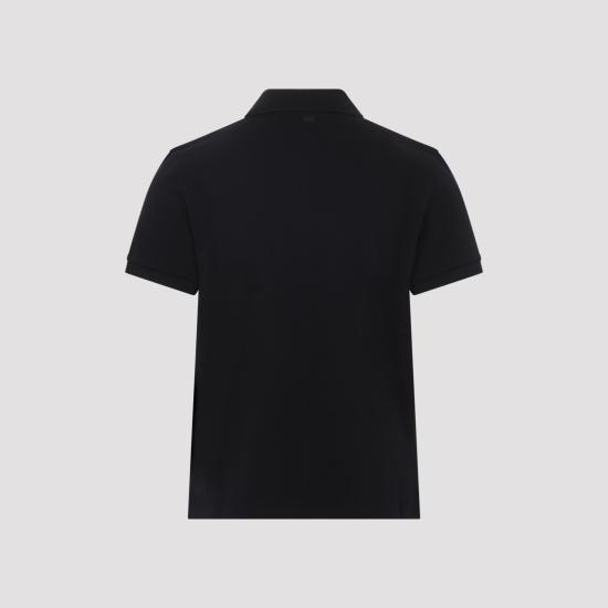 26SS 아미 스몰 하트 로고 폴로 티셔츠 HPL411 760 045 NOIR BLANC CREME - AMI