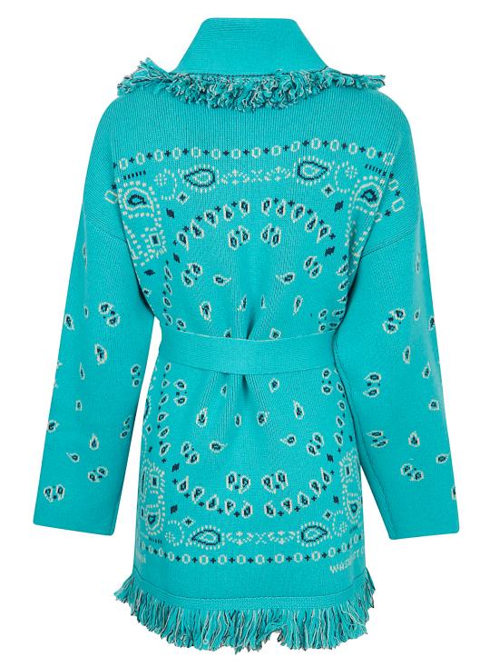 26SS 알라누이 가디건 LWHB064R26KN I002 4384 TURQUOISE MUL - ALANUI