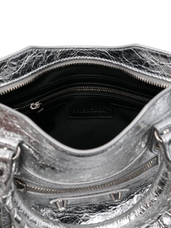 26SS 발렌시아가 토트백 806395 2AA9R8122 Silver - BALENCIAGA