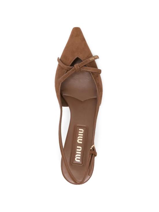 26SS 미우미우 힐/펌프스 5I474E 008F0316 Brown - MIU MIU