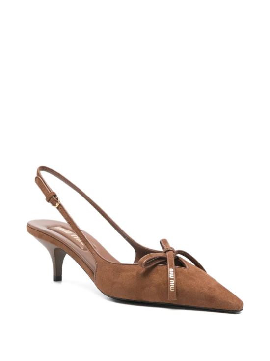 26SS 미우미우 힐/펌프스 5I474E 008F0316 Brown - MIU MIU