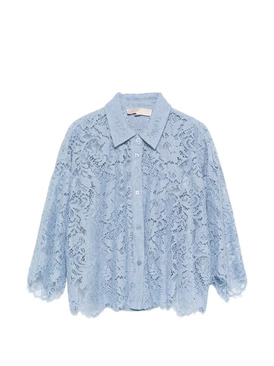 26SS 마이클 코어스 셔츠 MS64101KQ9424 Light Blue