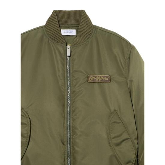 26SS 오프화이트 봄버 자켓 2EH032S26FA B001 W941 GREEN - OFF WHITE