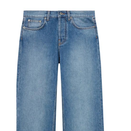 26SS 오프화이트 데님 팬츠 2YA069S26DE N002 W420 BLUE - OFF WHITE