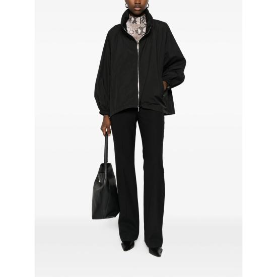 26SS 무레르 봄버 자켓 I101093 LEHUA STP NERO BLACK - MOORER