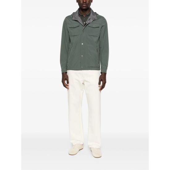 26SS 무레르 봄버 자켓 I100348 FENZI STU GINEP GREEN - MOORER