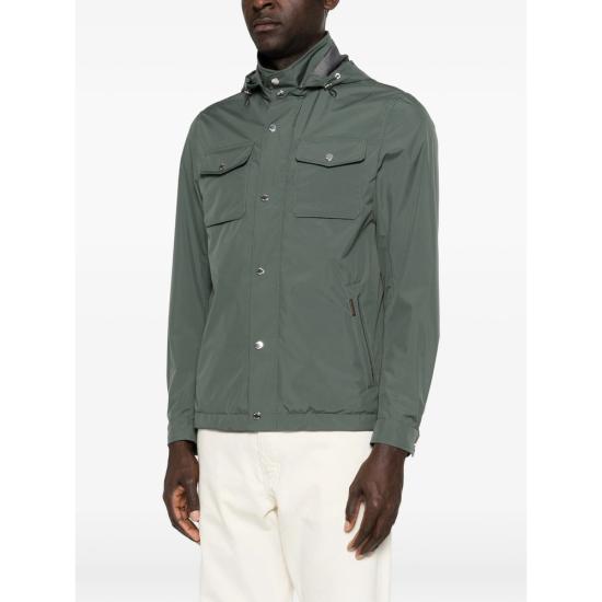 26SS 무레르 봄버 자켓 I100348 FENZI STU GINEP GREEN - MOORER