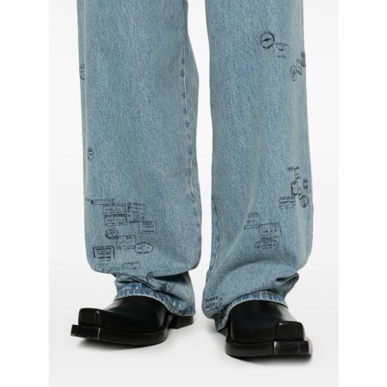 26SS 베트멍 데님 팬츠 ME76DP075NP STBLU BLUE - VETEMENTS