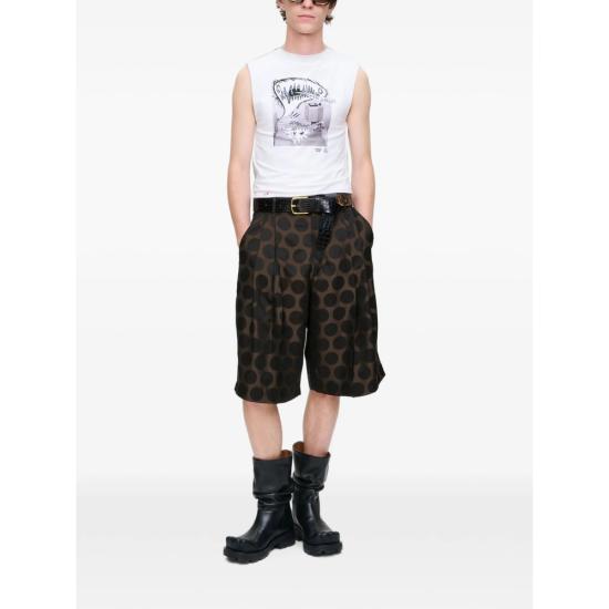 26SS 찰스 제프리 러버보이 숏팬츠 062030401 BRW BROWN BLACK - CHARLES JEFFREY LOVERBOY