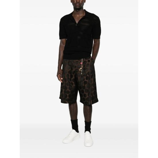 26SS 찰스 제프리 러버보이 숏팬츠 062030401 BRW BROWN BLACK - CHARLES JEFFREY LOVERBOY