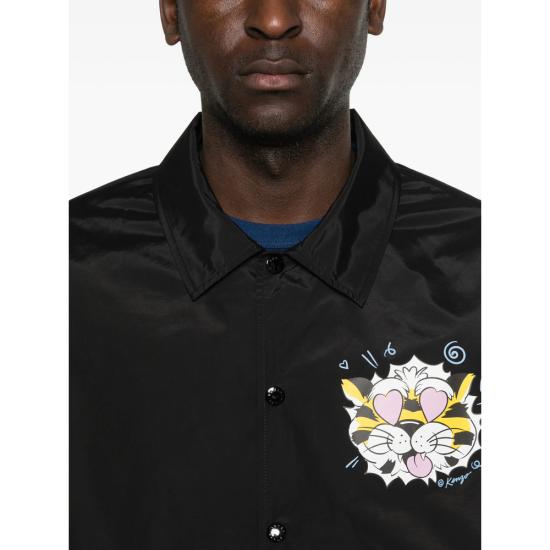 26SS 겐조 자켓 FG55BL0619NI 99 BLACK - KENZO