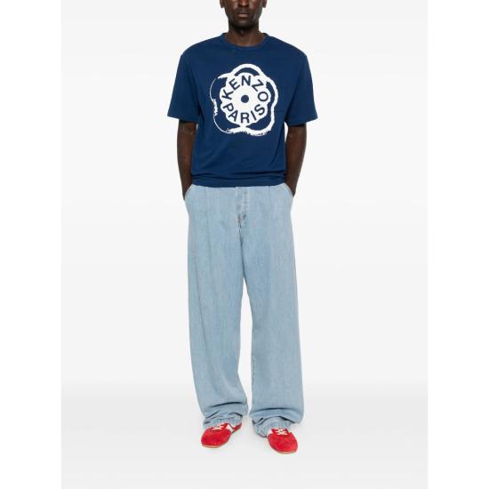 26SS 겐조 탑 FG55TS2044SK 75 BLUE - KENZO