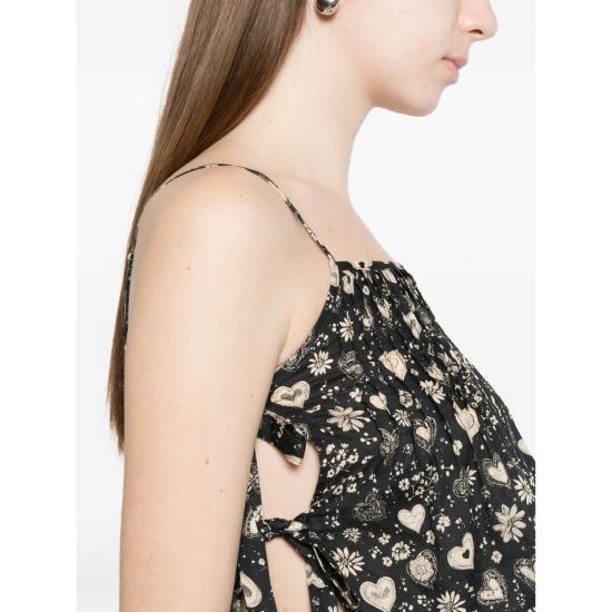 26SS 알13 블라우스 R13WR570 R705B BLACK BLACK NEUTRALS - R13