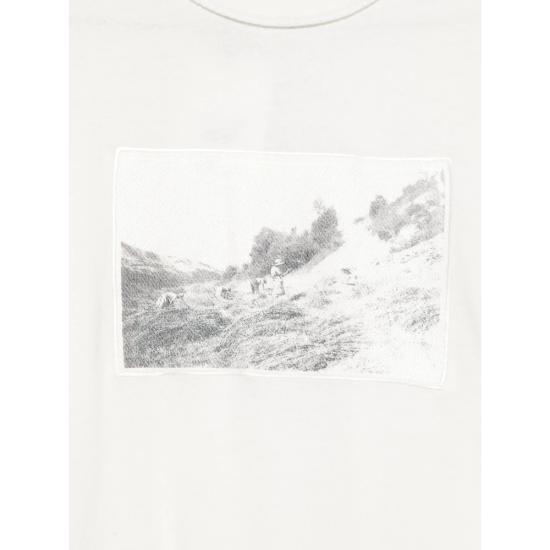 26SS 자크뮈스 긴팔 티셔츠 TSM00596 AJ00256 1NU WHITE - JACQUEMUS