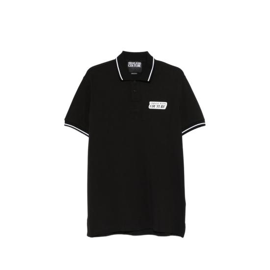 26SS 베르사체 폴로 티셔츠 80GAGT17 CJ01T 899 BLACK