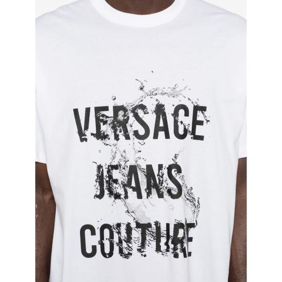 26SS 베르사체 반팔 티셔츠 80GAHC01 CJ01C 003 WHITE - VERSACE