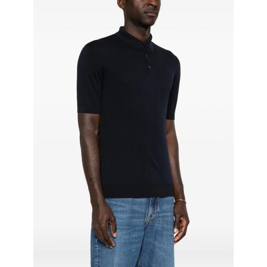 26SS 페델리 폴로 티셔츠 MU0D5910 828 BLUE - FEDELI