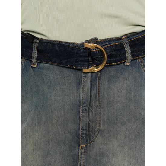 26SS 핑코 데님 스커트 106595 A37K PJC BLUE - PINKO