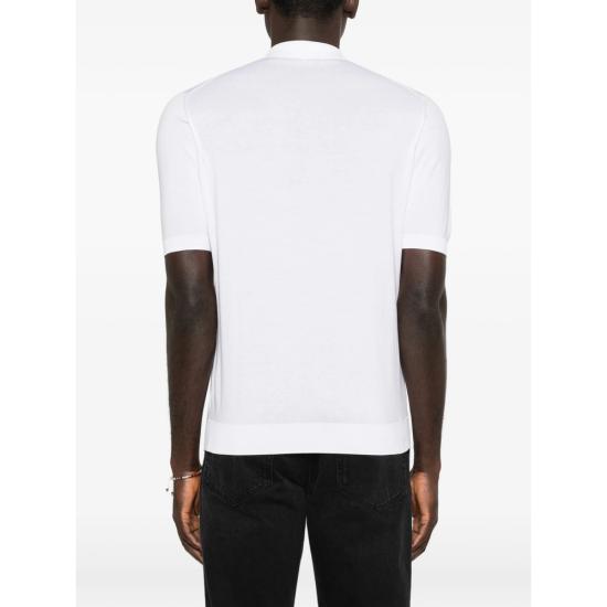 26SS 페델리 폴로 티셔츠 MU0D5910 41 WHITE - FEDELI