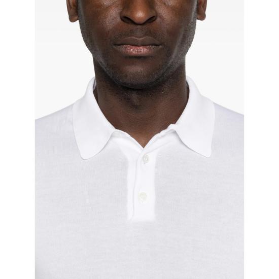 26SS 페델리 폴로 티셔츠 MU0D5910 41 WHITE - FEDELI