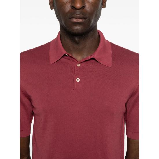 26SS 페델리 폴로 티셔츠 MU0D5910 16 RED - FEDELI