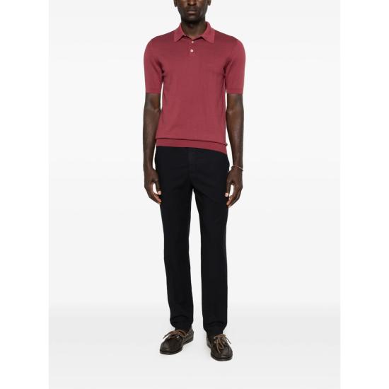 26SS 페델리 폴로 티셔츠 MU0D5910 16 RED - FEDELI