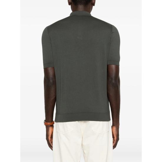 26SS 페델리 폴로 티셔츠 MU0D5910 63 GREEN - FEDELI