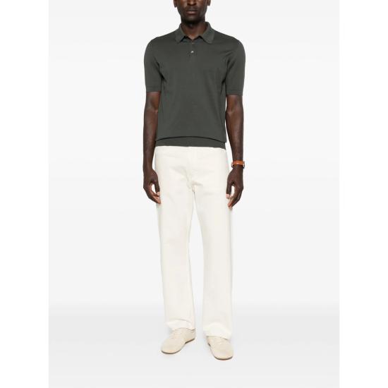 26SS 페델리 폴로 티셔츠 MU0D5910 63 GREEN - FEDELI