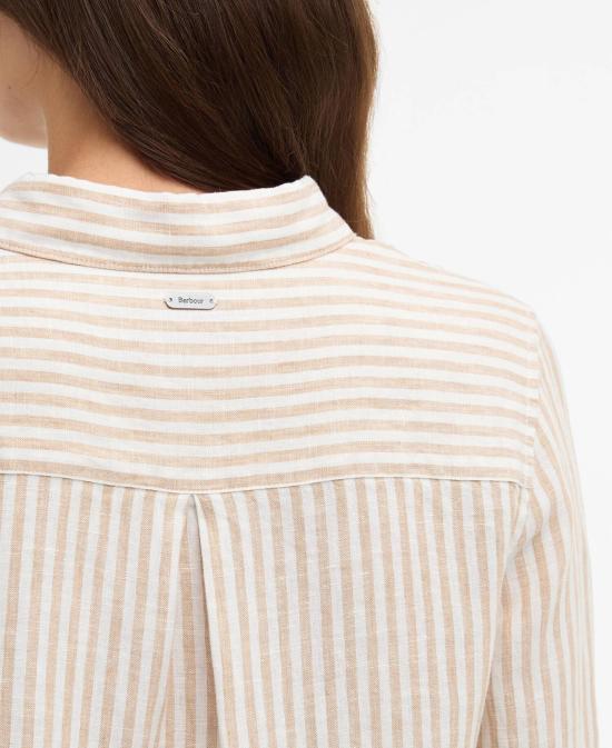 26SS 바버 셔츠 LSH1315 LSH BE91 Hessian stripe - BARBOUR