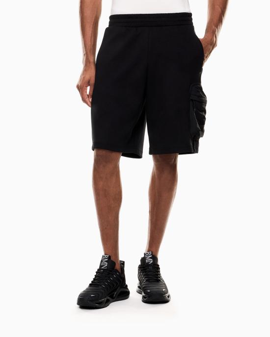 26SS 엠포리오 아르마니 숏팬츠 7M001588 AF12660 UC001 Black - EMPORIO ARMANI