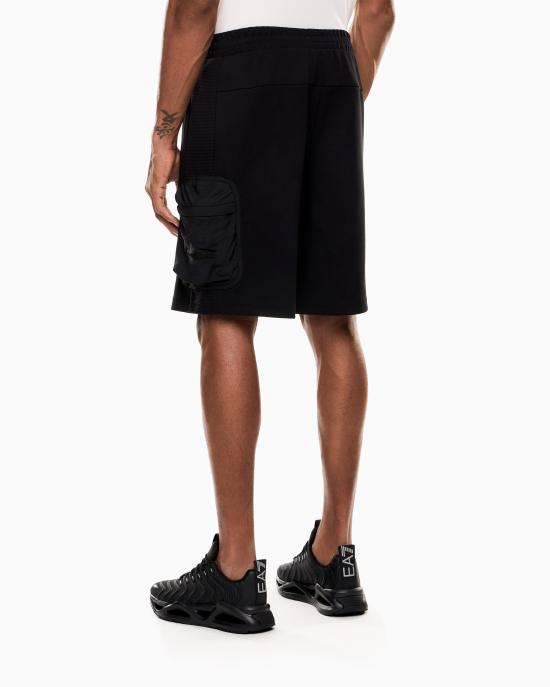 26SS 엠포리오 아르마니 숏팬츠 7M001588 AF12660 UC001 Black - EMPORIO ARMANI