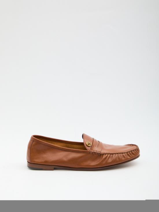 26SS 베르사체 로퍼 1023322 BROWN