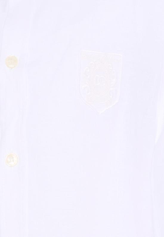 26SS [키즈] 돌체앤가바나 셔츠 L44S71 FU4LU W0800 WHITE - DOLCE & GABBANA