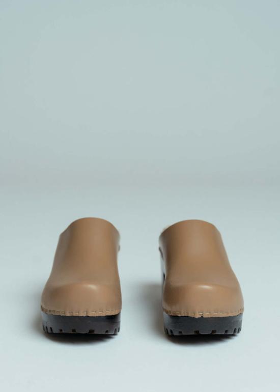  넘버 식스 뮬/슬리퍼 6번 리자 클로그 카키 - NO.6