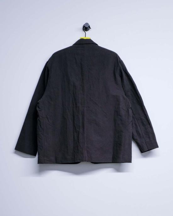  맨틀 수트 자켓 R20 Y4 어스 린넨 빅 블레이저 - MAN-TLE