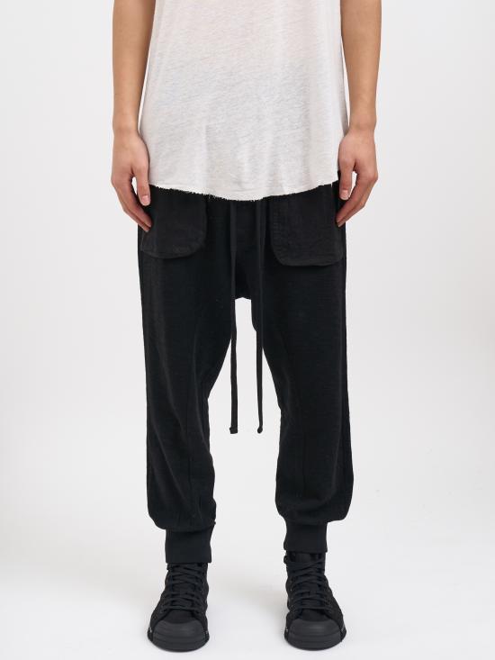 26SS 톰크롬 스트레이트 팬츠 NMST523BLACK Black - THOM KROM