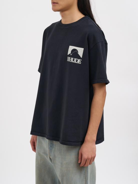 26SS 루드 반팔 티셔츠 NRHPS26TT070123167 Black - RHUDE