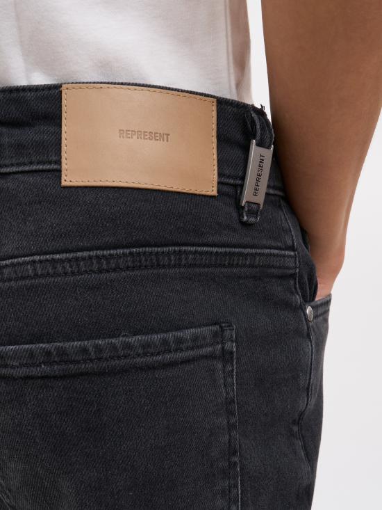 26SS 리프레젠트 데님 팬츠 NMLM10049603 Black - REPRESENT