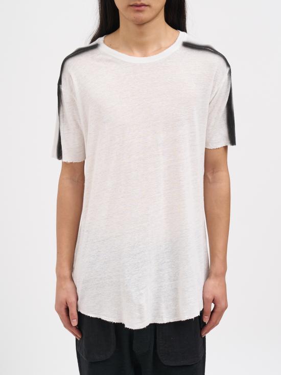 26SS 톰크롬 반팔 티셔츠 NMTS927OFFWHITE White