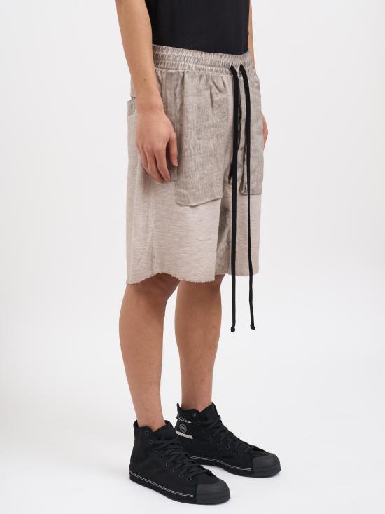 26SS 톰크롬 숏팬츠 NMST515DYESTONE Grey - THOM KROM