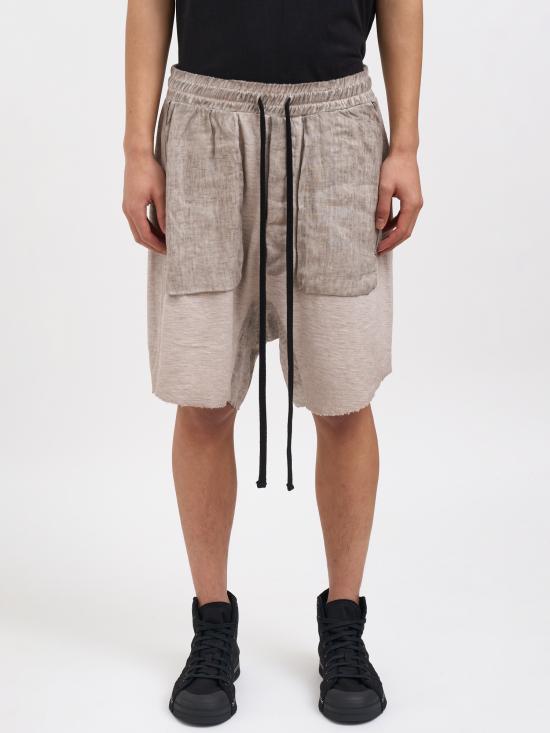 26SS 톰크롬 숏팬츠 NMST515DYESTONE Grey