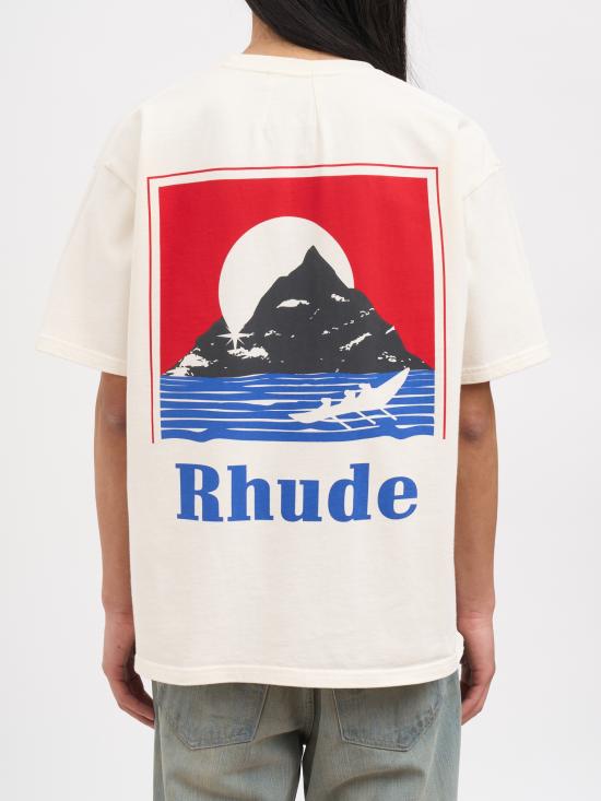 26SS 루드 반팔 티셔츠 NRHPS26TT180126010 White - RHUDE