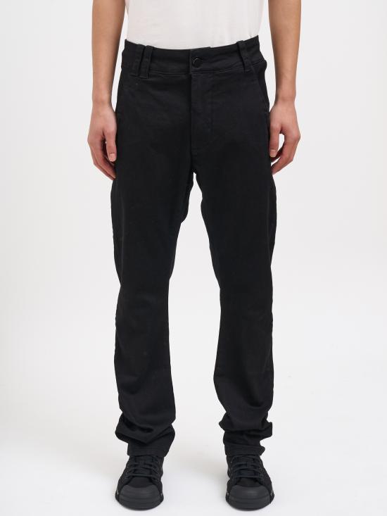 26SS 톰크롬 스트레이트 팬츠 NMT102BLACK Black