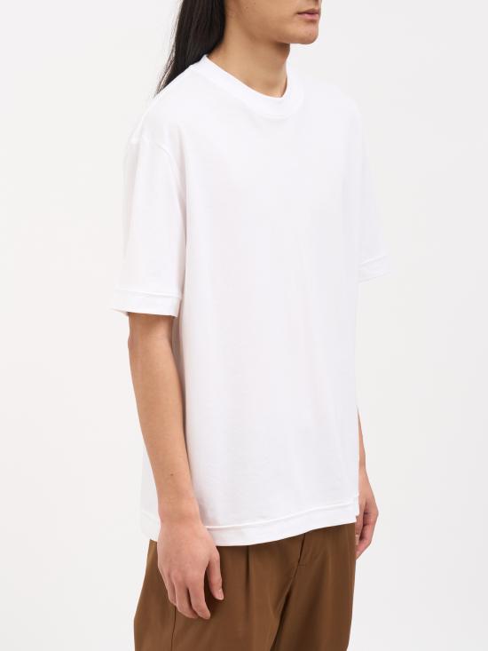 26SS 파올로페코라 반팔 티셔츠 NF01240961101 White - PAOLO PECORA