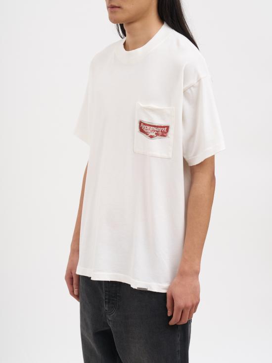 26SS 리프레젠트 반팔 티셔츠 NMLM10059672 White - REPRESENT